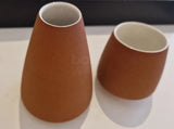 DH6 Wobble Bottle Vase and Bowl 2024 by Dave Harper Ceramics from Barewall Art Gallery