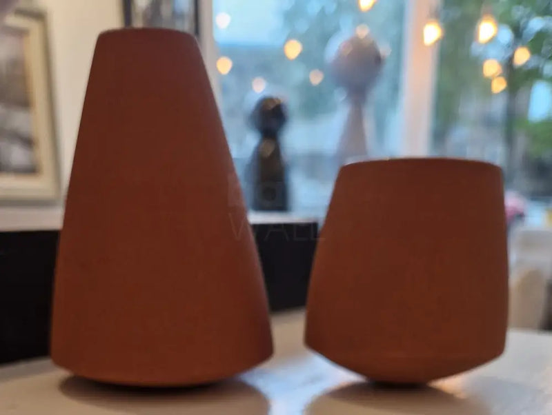 DH6 Wobble Bottle Vase and Bowl 2024 by Dave Harper Ceramics from Barewall Art Gallery