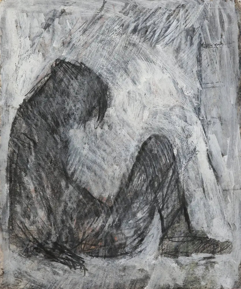 Down and Out c1970s by Arthur Berry Original Art from Barewall Art Gallery