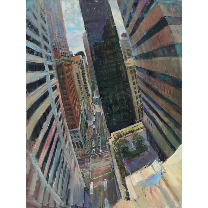 Downtown San Francisco 2013 by Rob Pointon Original Art from Barewall Art Gallery