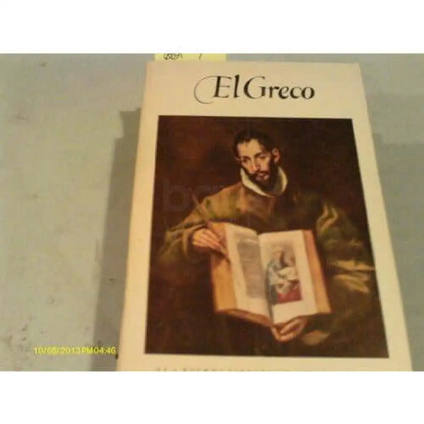 El Greco 1541-1614 (domenicos theotocopoulos) book Book from Barewall Art Gallery