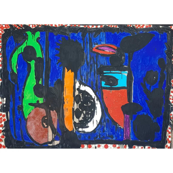 EN039 Untitled 1988 by Enos Lovatt Original Art from Barewall Art Gallery