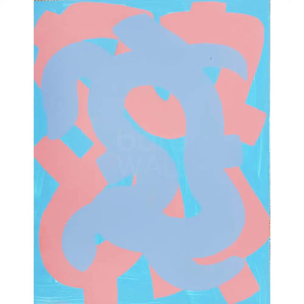 EN041 Untitled Acrylic by Enos Lovatt Original Art from Barewall Art Gallery