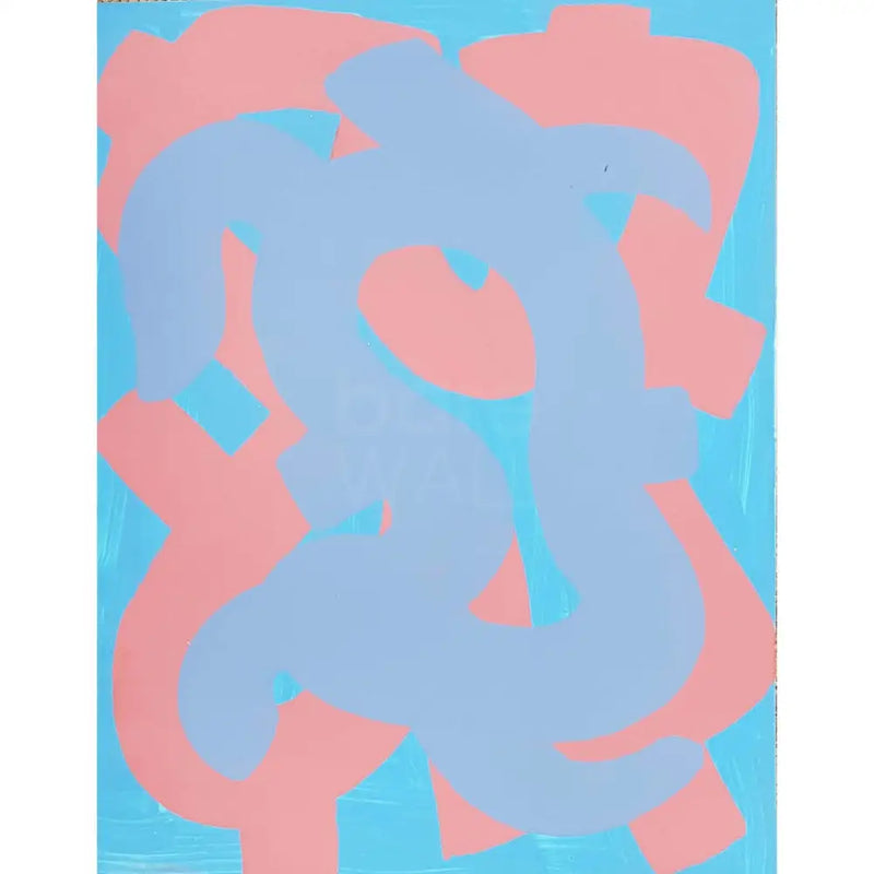 EN041 Untitled Acrylic by Enos Lovatt Original Art from Barewall Art Gallery