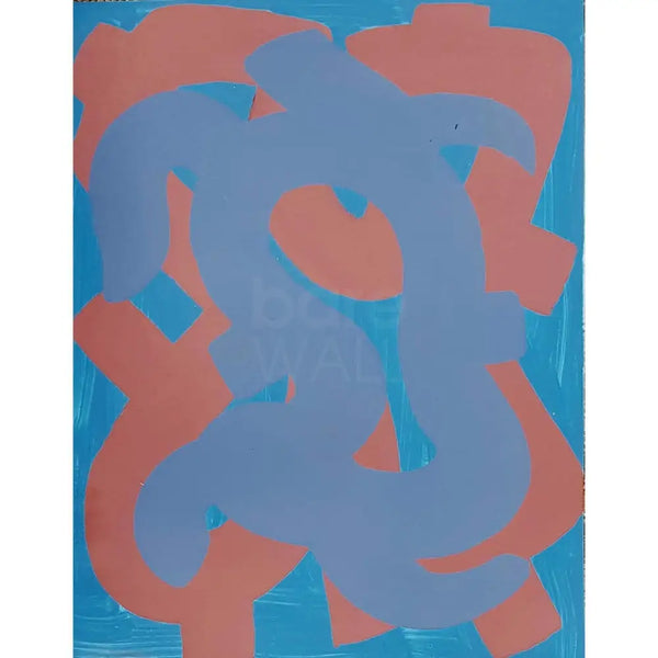 EN041 Untitled Acrylic by Enos Lovatt Original Art from Barewall Art Gallery