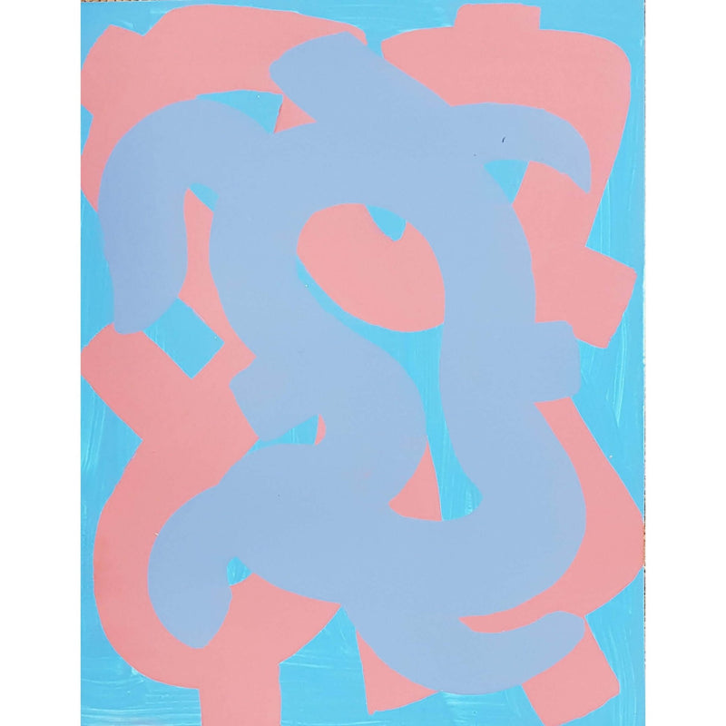 EN041 Untitled Acrylic by Enos Lovatt by Barewall