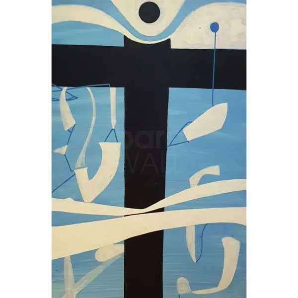 EN045 Untitled acrylic by Enos Lovatt Original Art from Barewall Art Gallery