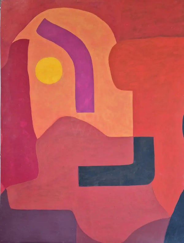 EN060 Untitled c1960s by Enos Lovatt Original Art from Barewall Art Gallery