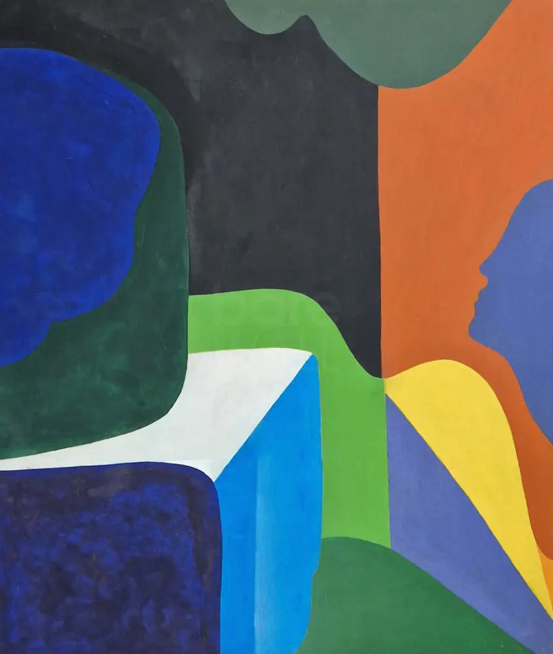 EN062 Untitled c1960s by Enos Lovatt Original Art from Barewall Art Gallery