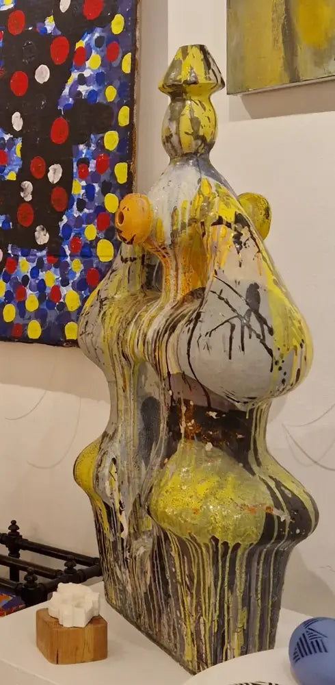 ENS8 - Abstract Sculpture of Figure c1960 by Enos Lovatt Sculpture from Barewall Art Gallery