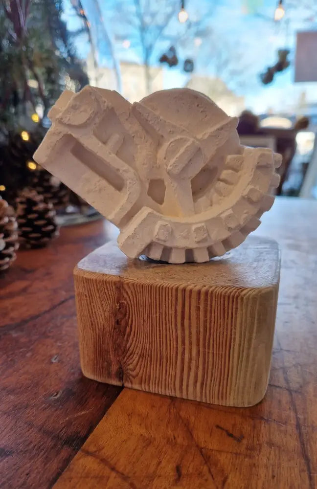 EPPlaster001 Plaster Cog Machine by Eduardo Paolozzi Sculpture from Barewall Art Gallery