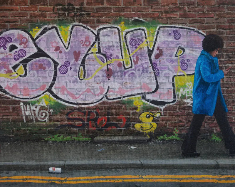 Ey Up Duck by Peter Davis Original Art from Barewall Art Gallery