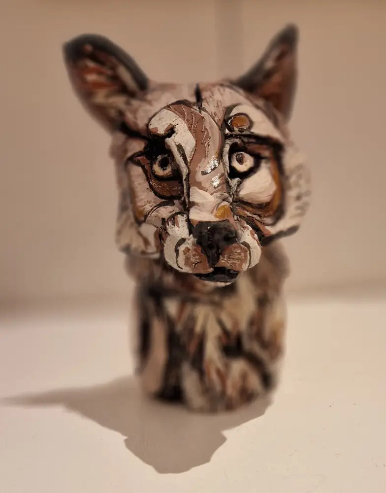 Fine ART Fox Sculpture 2024 by Jasmine Simpson Sculpture from Barewall Art Gallery