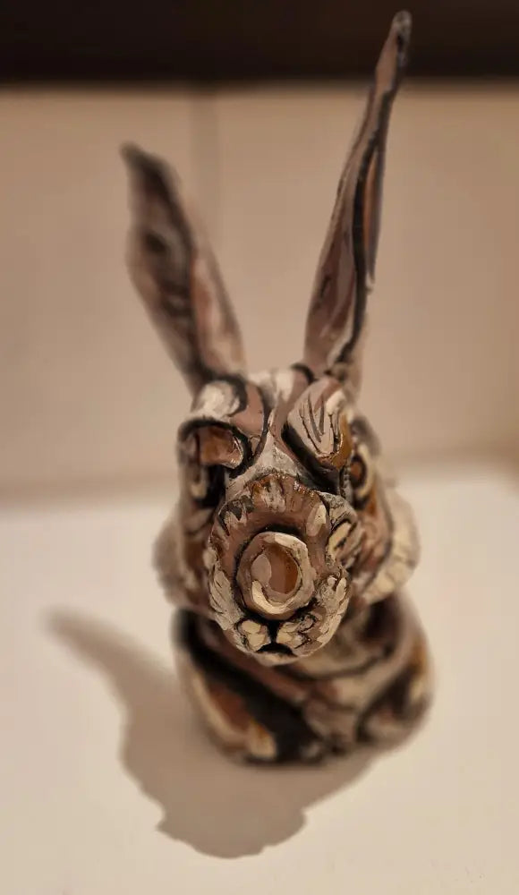 Fine Hare Sculpture 2024 by Jasmine Simpson Sculpture from Barewall Art Gallery