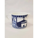 FLUX Archibex Collection by Rebecca Hogg for FLUX Stoke on Trent Milk Jug Cobalt Ceramics from Barewall Art Gallery
