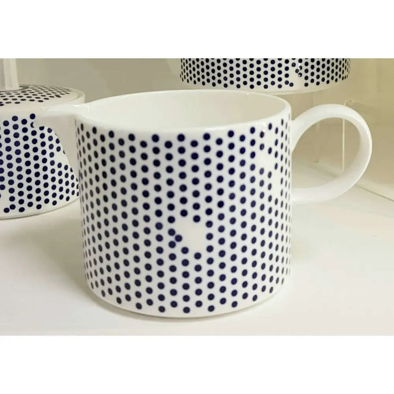 FLUX Bendot Collection by Marcus Steel for FLUX Stoke on Trent Milk Jug Cobalt Ceramics from Barewall Art Gallery