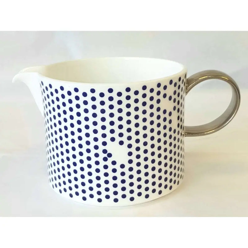 FLUX Bendot Collection by Marcus Steel for FLUX Stoke on Trent Milk Jug Platinum Ceramics from Barewall Art Gallery