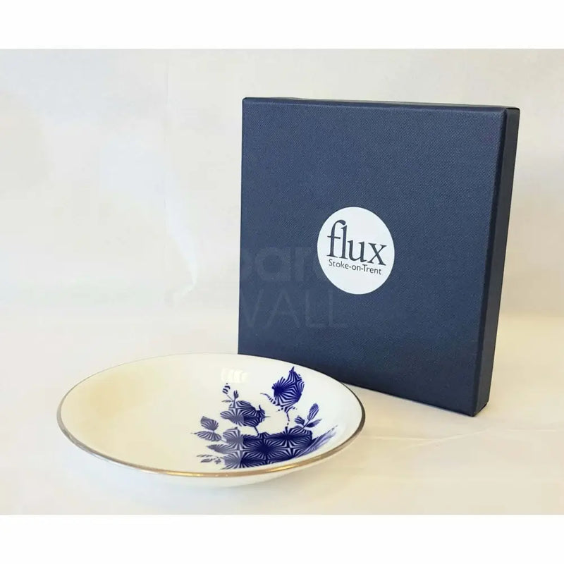 FLUX Geometrix Collection by Sarah Callard for FLUX Stoke on Trent Mini collectable Platinum Ceramics from Barewall Art Gallery
