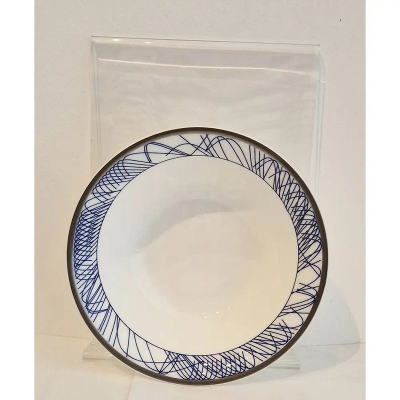 FLUX Spiro Collection by Harry Davies for FLUX Stoke on Trent Cereal bowl Platinum Ceramics from Barewall Art Gallery
