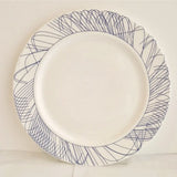 FLUX Spiro Collection by Harry Davies for FLUX Stoke on Trent Charger 14" Cobalt Ceramics from Barewall Art Gallery