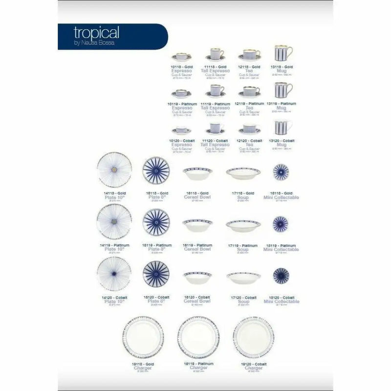 FLUX Tropical Collection by Neusa Bossa for FLUX Stoke on Trent Ceramics from Barewall Art Gallery