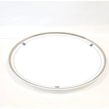 FLUX Type Matters range by Jim Williams for FLUX Stoke on Trent Plate 10" Platinum Ceramics from Barewall Art Gallery