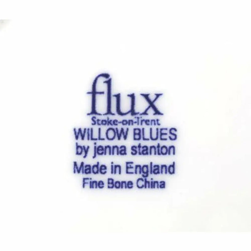FLUX Willow Blues range by Jenna Stanton for FLUX Stoke on Trent Ceramics from Barewall Art Gallery