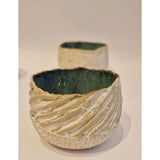 FM004 Decorated hand bowl by Faye Mayo Ceramics from Barewall Art Gallery