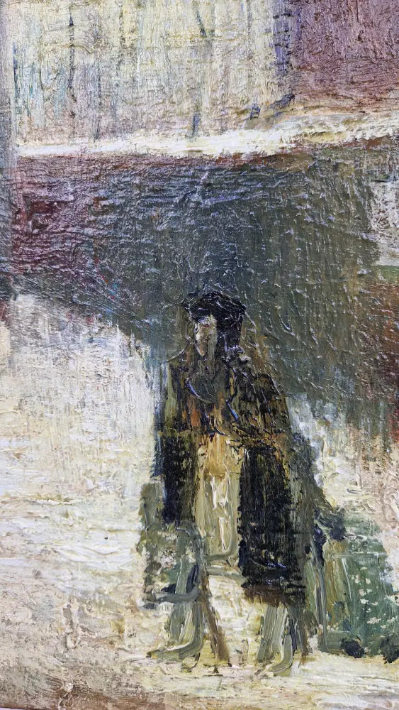 Frosty Morning Dinting Station 2022 by Lucy Manfredi Original Art from Barewall Art Gallery