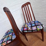 G Plan Vintage Mid Century Reworked Dining Chairs Set of 2 by Lost and Found Projects by Barewall