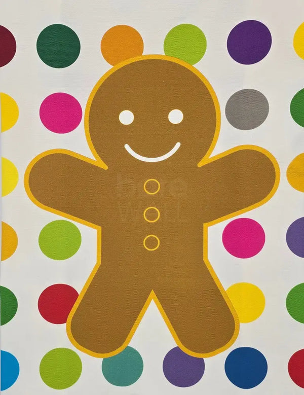Gingerbread Man Tea Towels by Ginger and Spice Larder Gift from Barewall Art Gallery