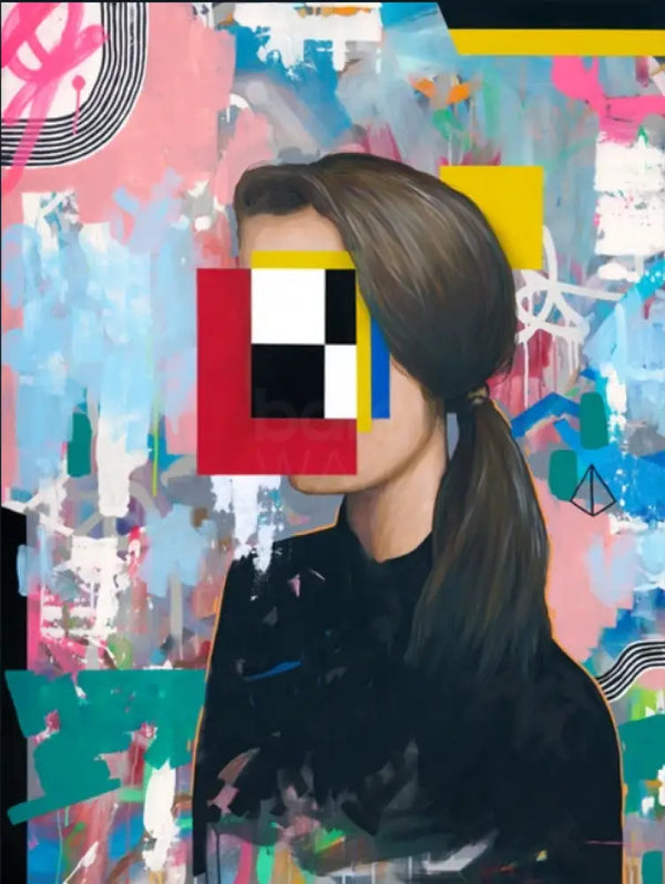 Girl I 2023 by Andrew Turner aka Famous When Dead (FWD) Original Art from Barewall Art Gallery