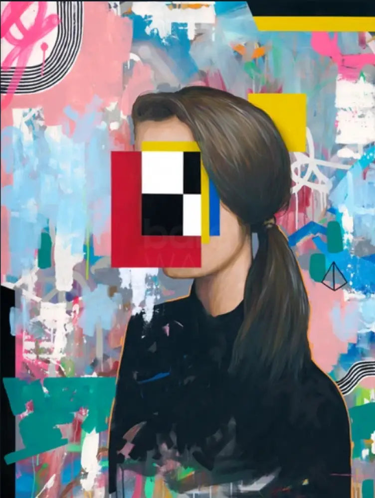 Girl I 2023 by Andrew Turner aka Famous When Dead (FWD) Original Art from Barewall Art Gallery