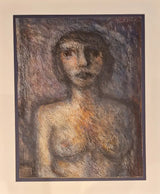 Girl (Nude) 1984 by Arthur Berry Original Art from Barewall Art Gallery