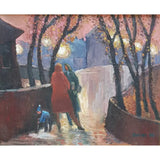 Gossip 1990 by Jiri Borsky Original Art from Barewall Art Gallery