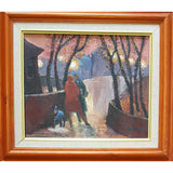 Gossip 1990 by Jiri Borsky Original Art from Barewall Art Gallery