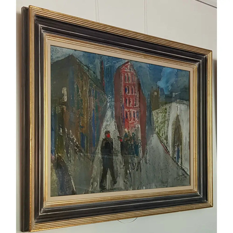 Group Series No 1058 by John Thompson Original Art from Barewall Art Gallery