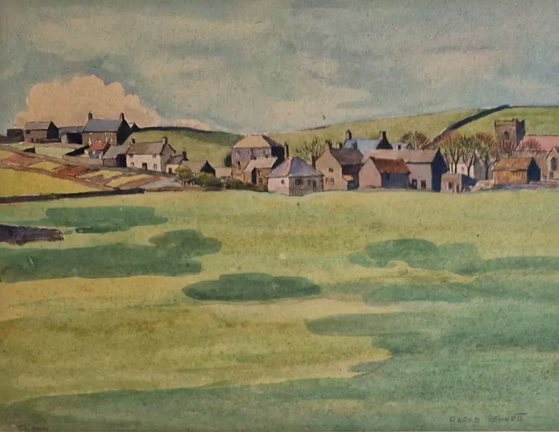 HBW022 Flash by Harold Bennett c1930s Original Art from Barewall Art Gallery