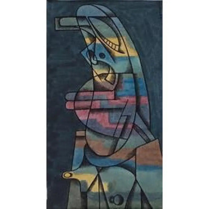 Head of a Woman (abstract) 1943 by Norman Cope Original Art from Barewall Art Gallery