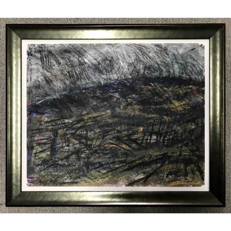 Hill Top Nocturne 1956 by Arthur Berry Original Art from Barewall Art Gallery