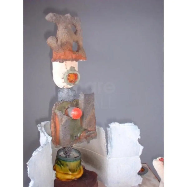 Hollowed Out From the Inside 2000 ceramic sculpture by Neil Brownsword Ceramics from Barewall Art Gallery