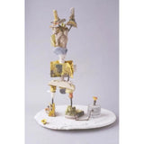 I Wear the Shoes and You Be the Doormat 1999 ceramic sculpture by Neil Brownsword Ceramics from Barewall Art Gallery