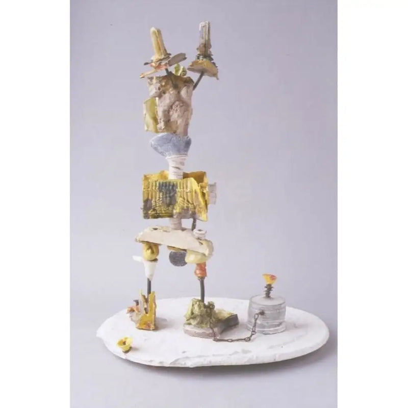 I Wear the Shoes and You Be the Doormat 1999 ceramic sculpture by Neil Brownsword Ceramics from Barewall Art Gallery