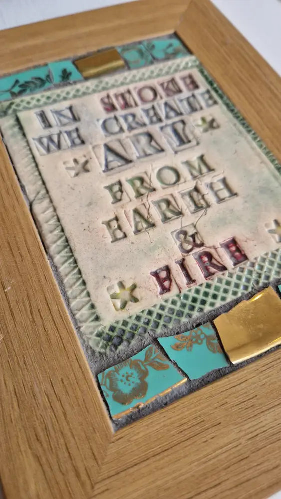 In Stoke we Create ART from Earth and Fire 2025 by Philip Hardaker Ceramics from Barewall Art Gallery