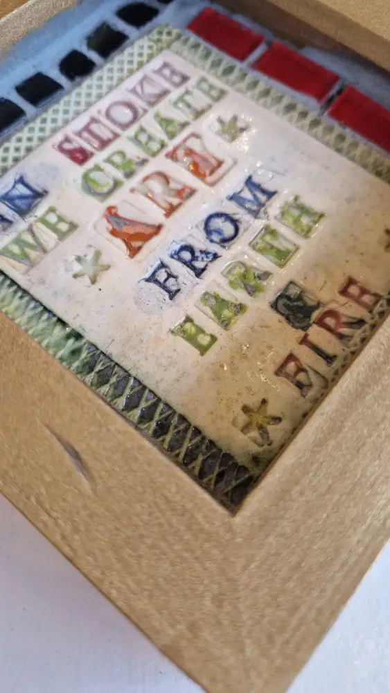 In Stoke we Create ART from Earth and Fire II 2025 by Philip Hardaker Ceramics from Barewall Art Gallery