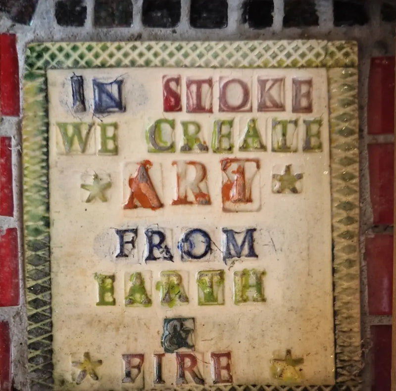 In Stoke we Create ART from Earth and Fire II 2025 by Philip Hardaker Ceramics from Barewall Art Gallery