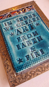 In Stoke we Create ART from Earth and Fire IV 2025 by Philip Hardaker Ceramics from Barewall Art Gallery