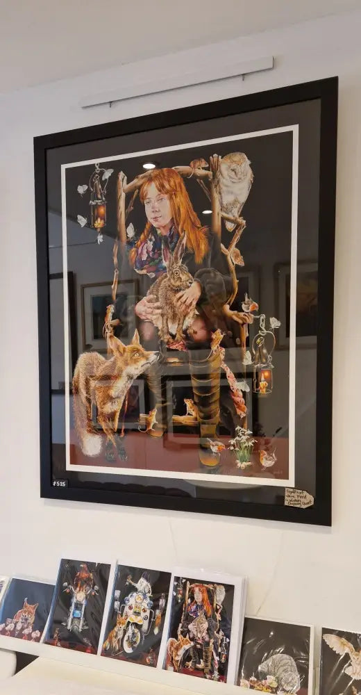 In Winters Deepening Quiet Signed Print by Jane Ford Print from Barewall Art Gallery