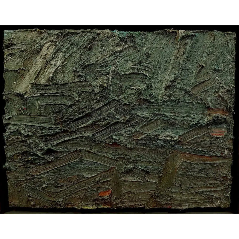 Industrial Landscape Oil by Richard Fitton Original Art from Barewall Art Gallery