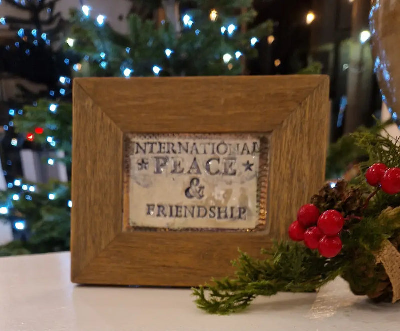 International Peace & Friendship 2024 by Philip Hardaker Ceramics from Barewall Art Gallery